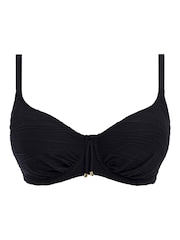 Fantasie Black Full Cup Beach Waves Bikini Top - Image 4 of 4