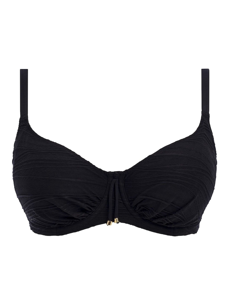 Fantasie Black Full Cup Beach Waves Bikini Top - Image 4 of 4