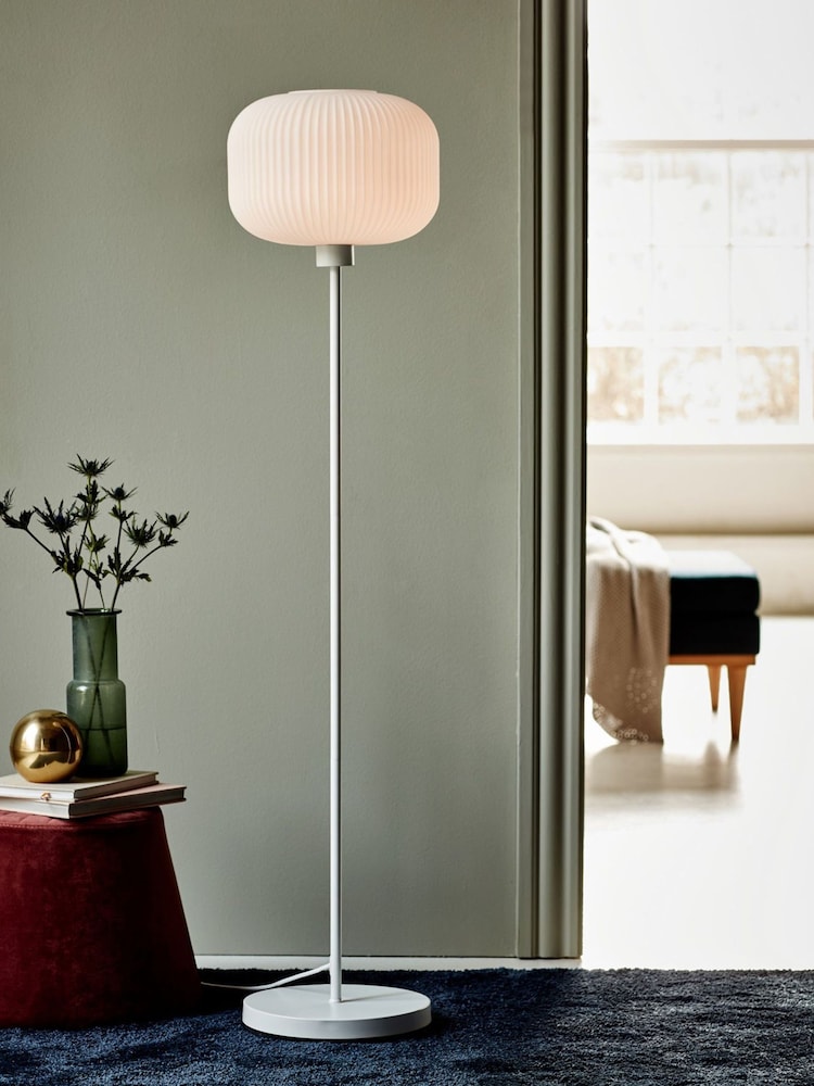 Nordlux White Milford Floor Lamp - Image 1 of 4 Nordlux White Milford Floor Lamp - Image 1 of 4