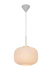 Nordlux Opal White Milford 30 Pendant Ceiling Light - Image 3 of 3