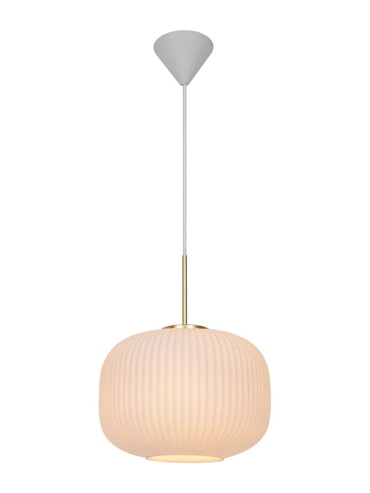 Nordlux Opal White Milford 30 Pendant Ceiling Light - Image 3 of 3