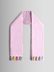 JoJo Maman Bébé Pink Dino Scarf - Image 5 of 5