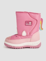 Botas de nieve con unicornio de Jojo Maman Bébé - Imagen 4 de 4