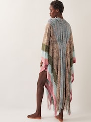 Monsoon Pink Ava Zigzag Stripe Beach Cover-Up - Image 4 of 4