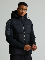 Colete Zavetti Canada Rovino Puffer preto - Imagem 4 de 5