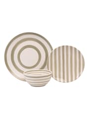 Mary Berry Grey 12 Piece Dinner Set - Image 2 of 5