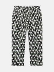 Mint Velvet Black Floral Print Capri Trousers - Image 7 of 8