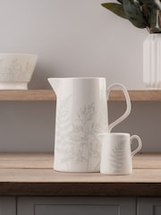Mary Berry Green Botanical Pitcher Jug - Image 1 of 4