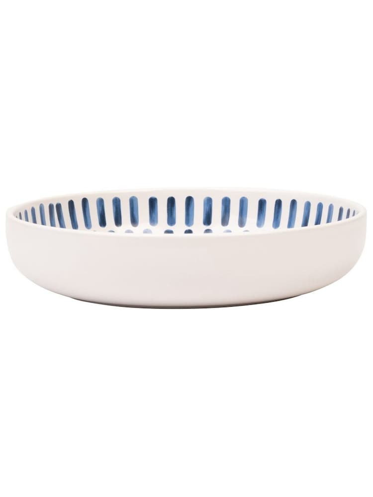 Mary Berry Set of 4 Blue Pasta Bowls - Image 1 of 2
