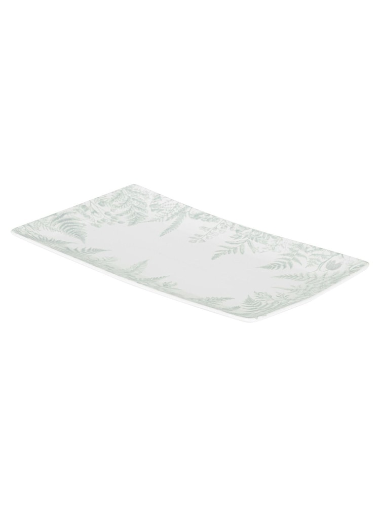 Mary Berry Green Botanical Rectangular Platter - Image 2 of 2