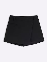 River Island Black Asymmetric Front Skort - Image 5 of 6