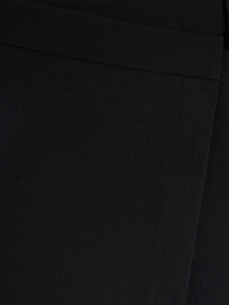River Island Black Asymmetric Front Skort - Image 6 of 6