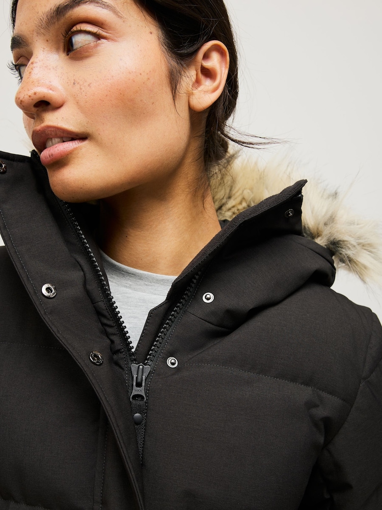 Helly Hansen Womens Blossom Black Puffy Parka - Image 5 of 5 Helly Hansen Womens Blossom Black Puffy Parka - Image 5 of 5