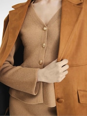 River Island Brown Button Up Cardigan - Image 4 of 6