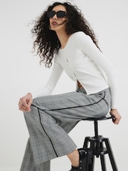 River Island спортивные брюки в клетку - Изображение 3 из 4