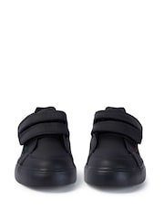 Kickers Black Junior Tovni Twin Strap Patent Leather Trainers - Image 3 of 6