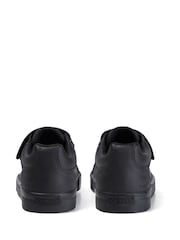 Kickers Black Junior Tovni Twin Strap Patent Leather Trainers - Image 4 of 6
