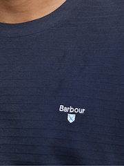 Barbour® Blue Danbrooke Tailored T-Shirt - Image 5 of 7
