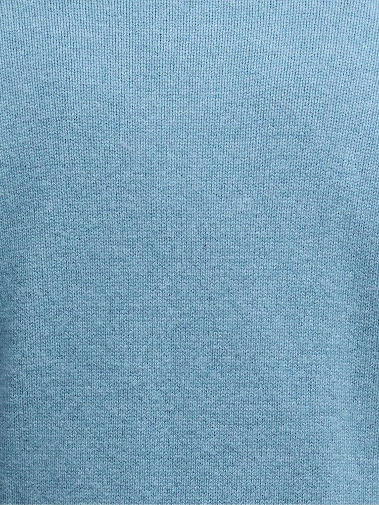 Barbour® Blue Covent Crew Neck Jumper - Image 7 of 7