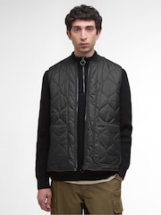 Barbour® Black Utility Liddesdale Quilted Gilet - Image 1 of 7