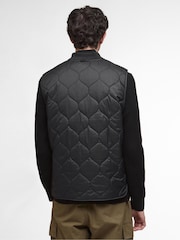 Barbour® Black Utility Liddesdale Quilted Gilet - Image 2 of 7