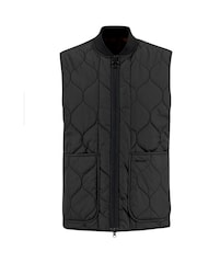 Barbour® Black Utility Liddesdale Quilted Gilet - Image 6 of 7