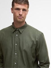 Barbour® Olive Sealane Relaxed Shirt - Image 4 of 7