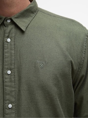 Barbour® Olive Sealane Relaxed Shirt - Image 5 of 7