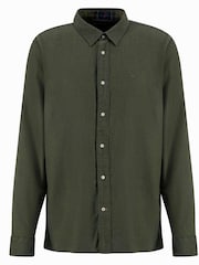 Barbour® Olive Sealane Relaxed Shirt - Image 6 of 7