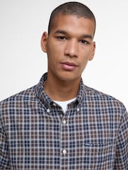 Barbour® Brown Lanark Tartan Tailored Shirt - Image 4 of 6