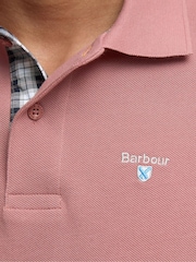 Barbour® Earth Pink Classic Polo Shirt - Image 5 of 7