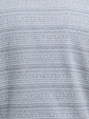 Barbour® Grey Dartfield Half Zip Knitted Jumper - Image 6 of 7