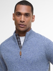 Barbour® Blue Stone Talder Half Zip Jumper - Image 4 of 7