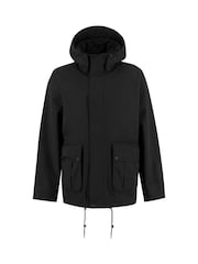 Barbour® Black Spey Showerproof Jacket - Image 7 of 8