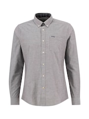 Barbour® Grey Marsden Tailored Oxford Shirt - Image 4 of 5