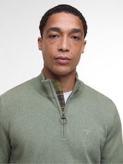 Barbour® Thyme Quarter Zip Jumper - Image 4 of 5