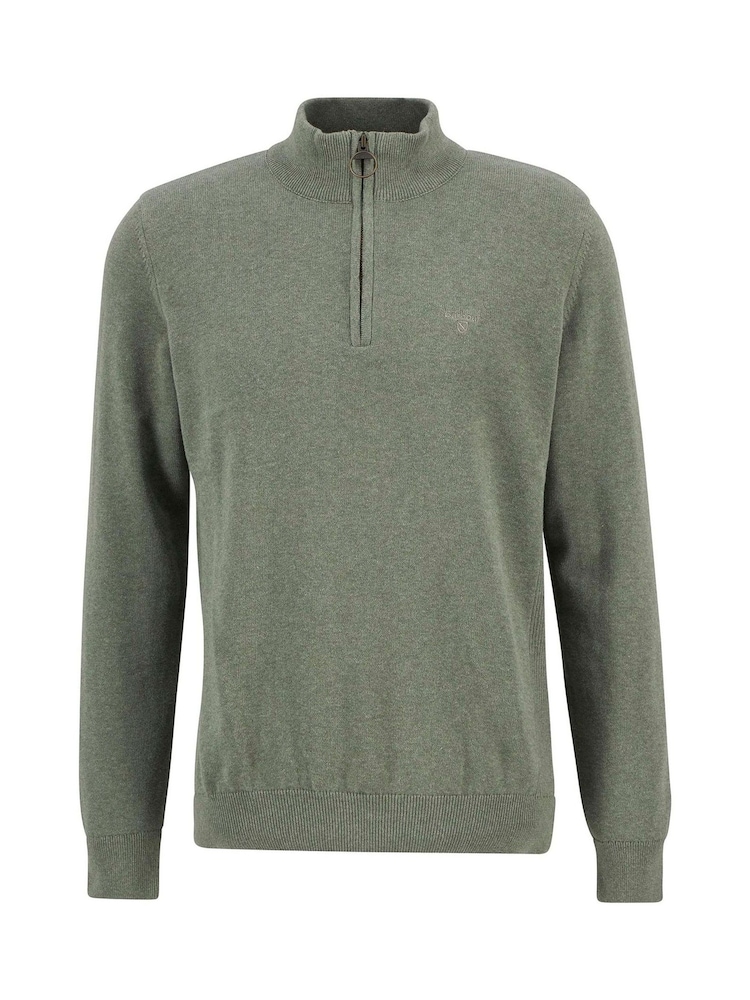 Barbour® Thyme Quarter Zip Jumper - Image 5 of 5