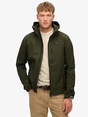 Superdry мягкая куртка-треккер с капюшоном и ракушками - Изображение 2 из 5