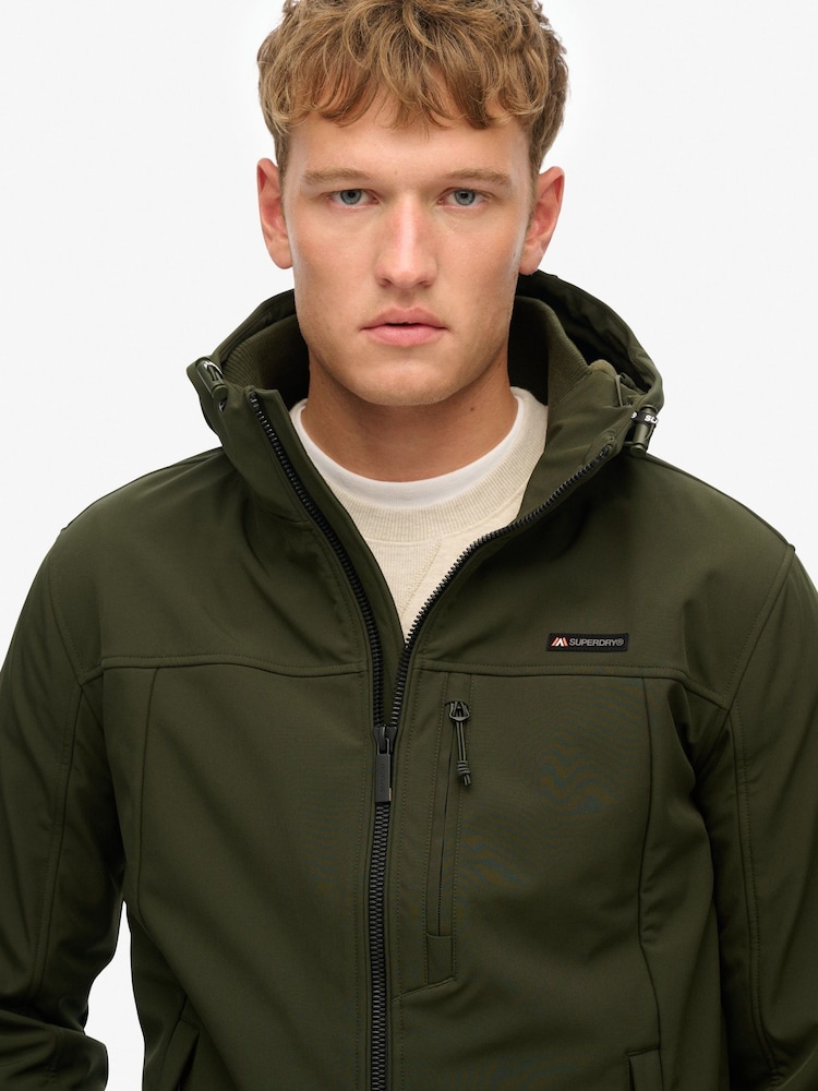 Superdry мягкая куртка-треккер с капюшоном и ракушками - Изображение 5 из 5