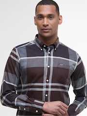 Barbour® Midnight Oak Dunoon Tartan Shirt - Image 4 of 6
