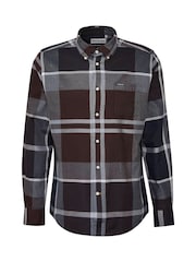 Barbour® Midnight Oak Dunoon Tartan Shirt - Image 5 of 6