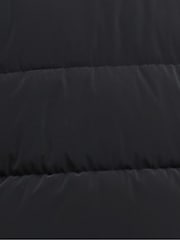 Barbour® International Black Faux Velvet Puffer Jacket - Image 11 of 11