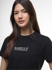 Barbour® International Harley Black T-Shirt - Image 4 of 6