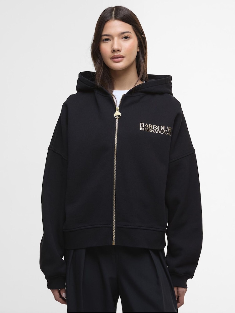 Barbour® International Lana Zip Hoodie - Image 1 of 7 Barbour® International Lana Zip Hoodie - Image 1 of 7