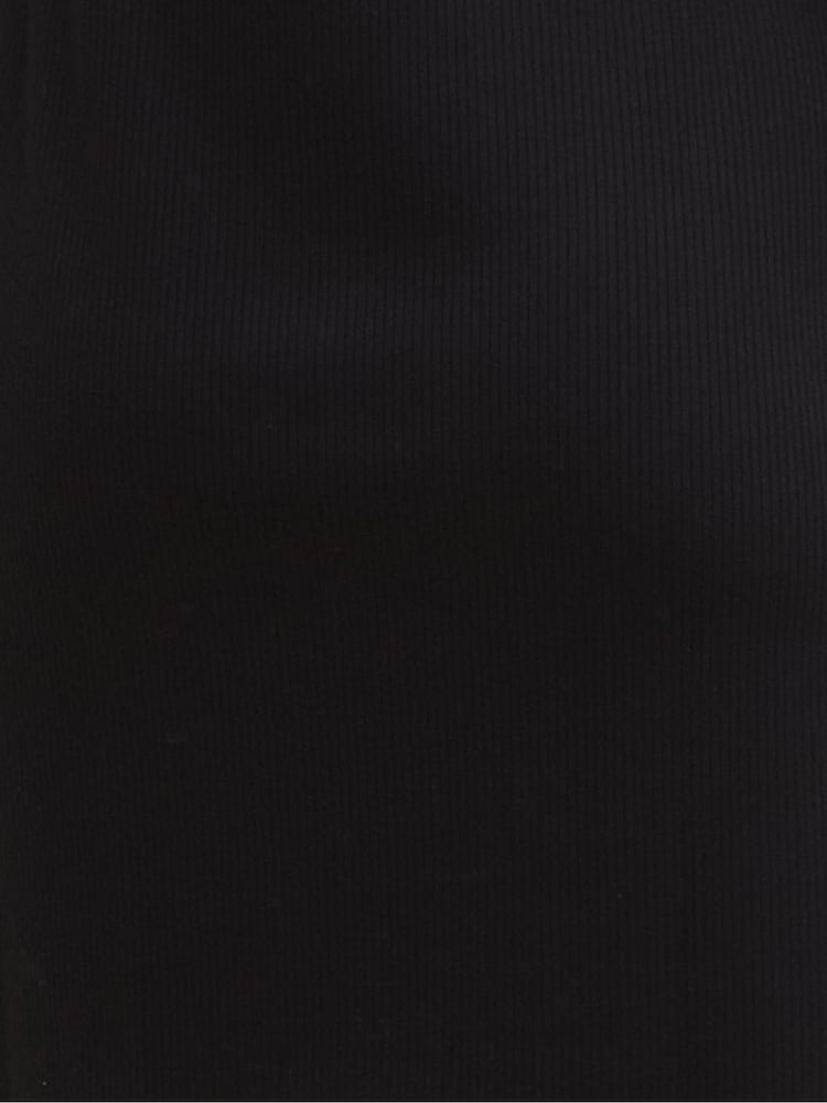 Barbour® International Chloe Ribbed Mini Black Dress - Image 8 of 8