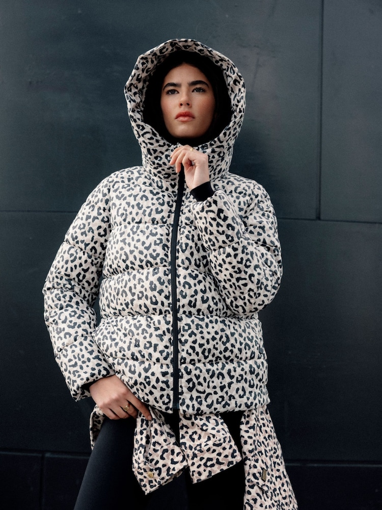 Barbour® International Cream Puffer Jacket - Image 1 of 7 Barbour® International Cream Puffer Jacket - Image 1 of 7