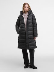 Barbour® International Black Olivios Puffer Coat - Image 1 of 7