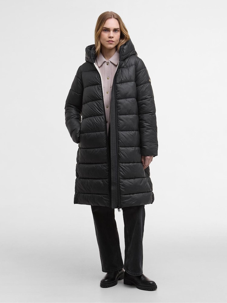 Barbour® International Black Olivios Puffer Coat - Image 1 of 7