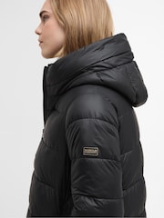 Barbour® International Black Olivios Puffer Coat - Image 4 of 7