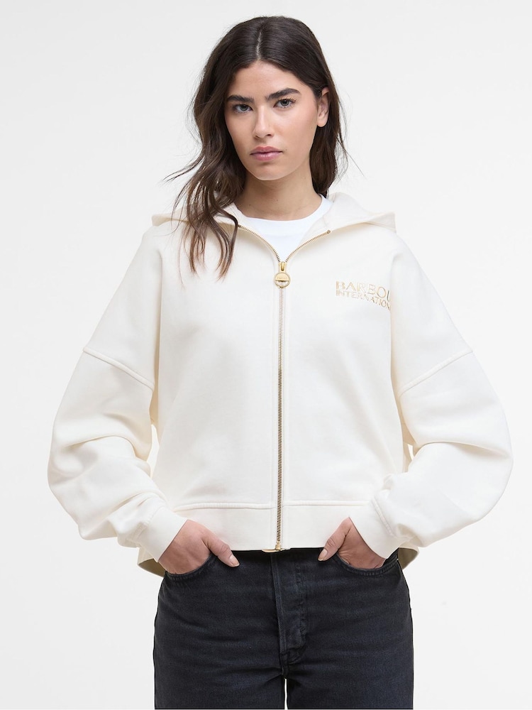 Barbour® International Lana Zip Hoodie - Image 1 of 6 Barbour® International Lana Zip Hoodie - Image 1 of 6